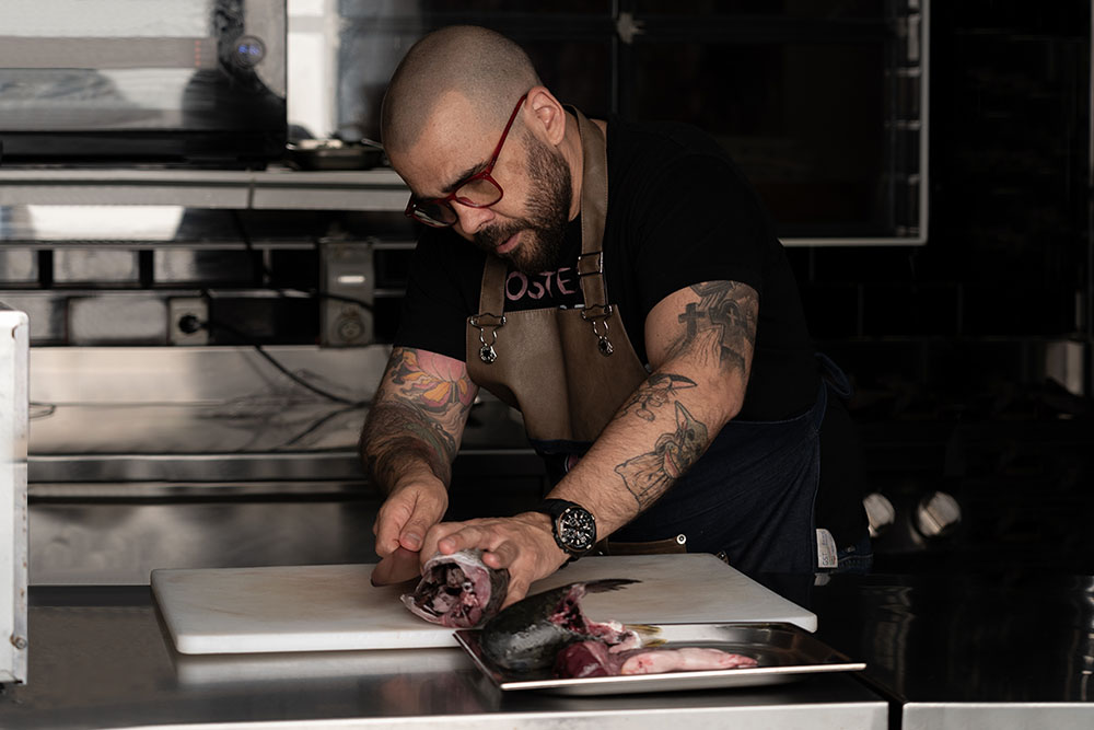 Chef Riccardo Porceddu Osteria Kobuta